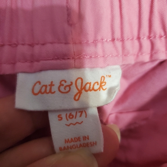 Cat & Jack Girl's Summer Shorts 3 PC Bundle S 6/7 - Picture 5 of 7